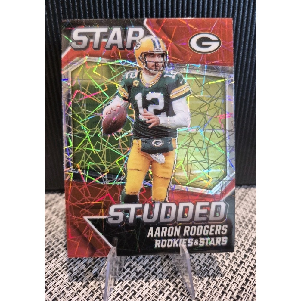 2021 Rookies & Stars Aaron Rodgers #SS-17 Star Studded‎ Lazer Green Bay Packers